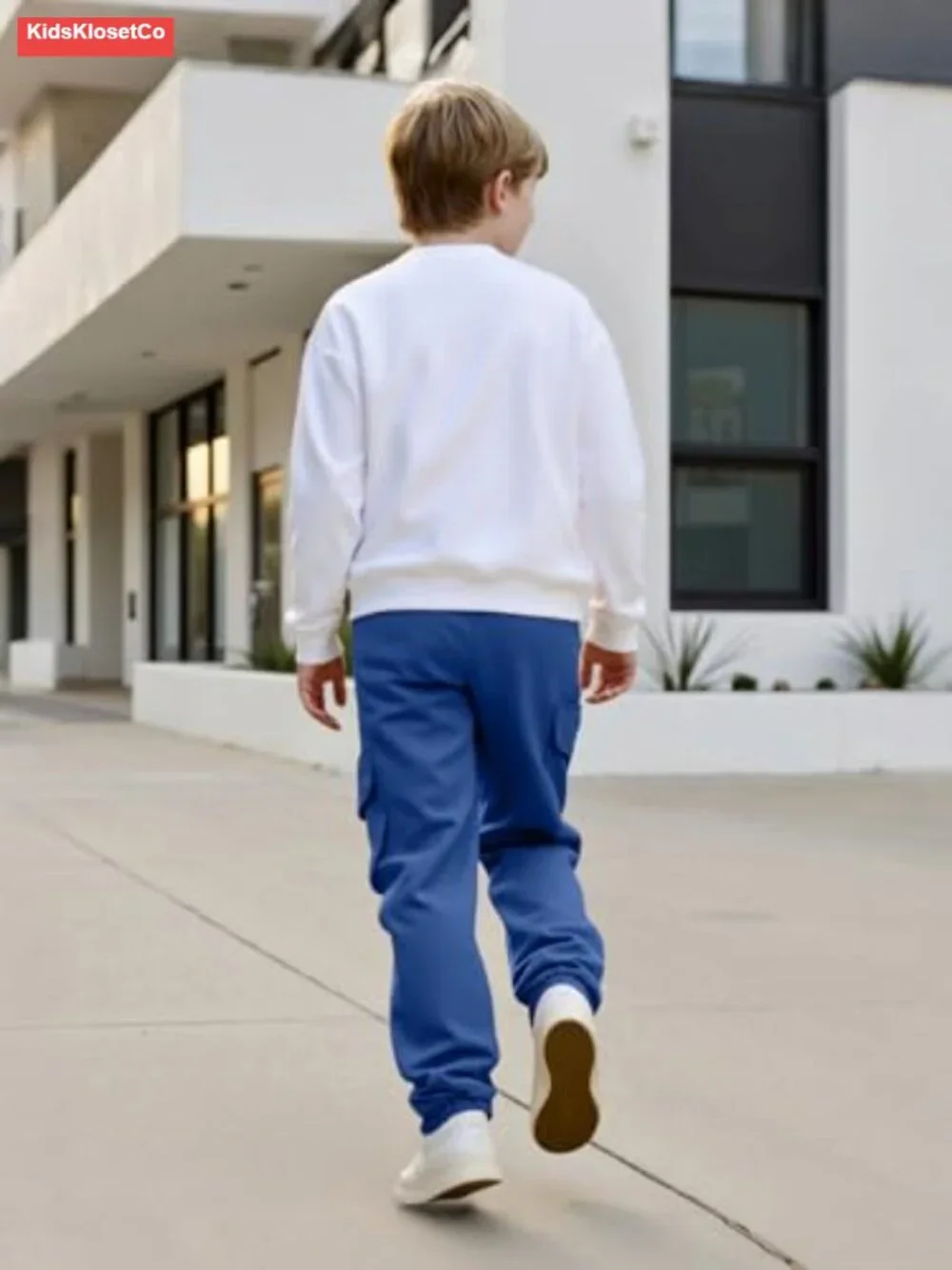 Boys 2 Piece Active Sweatshirt and Cargo Pants Set Size 12